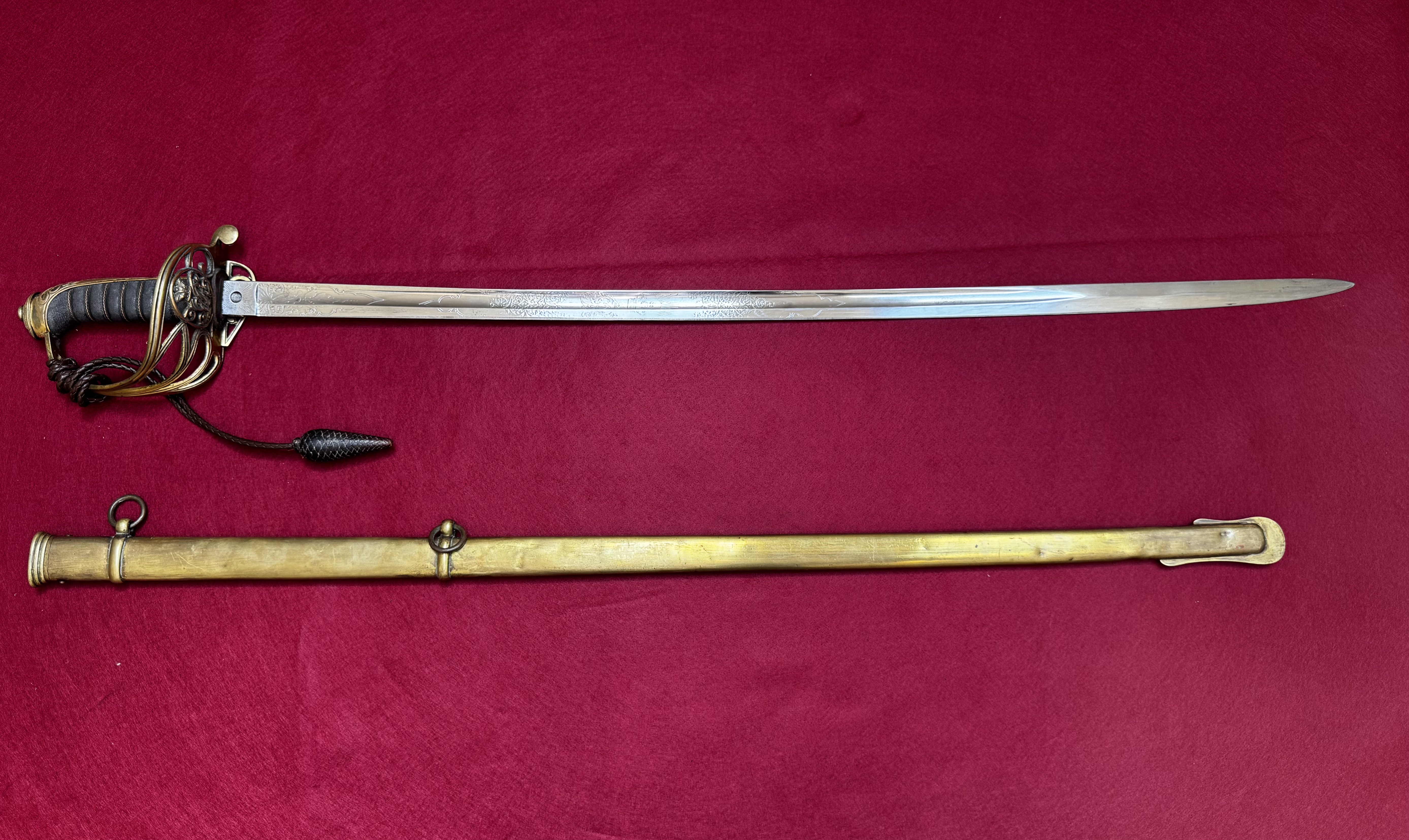British 1845 Infantry Officer Sword