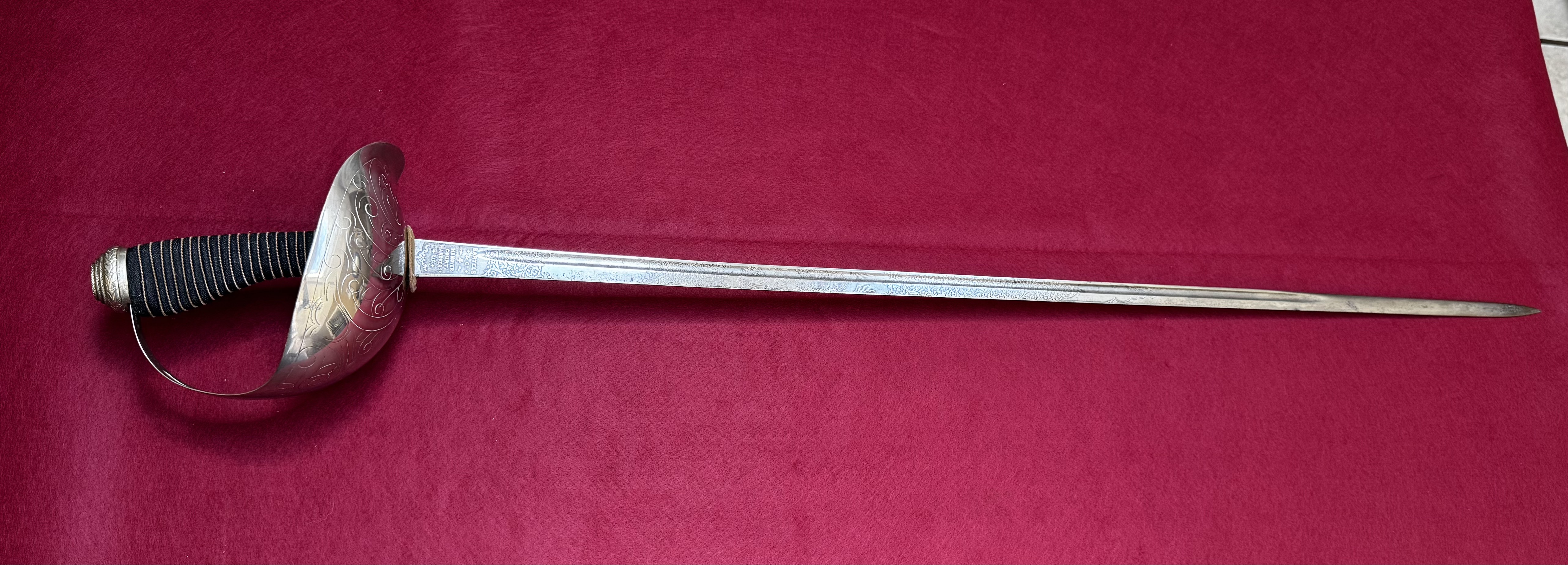 1912 Cavalry Officer Sword