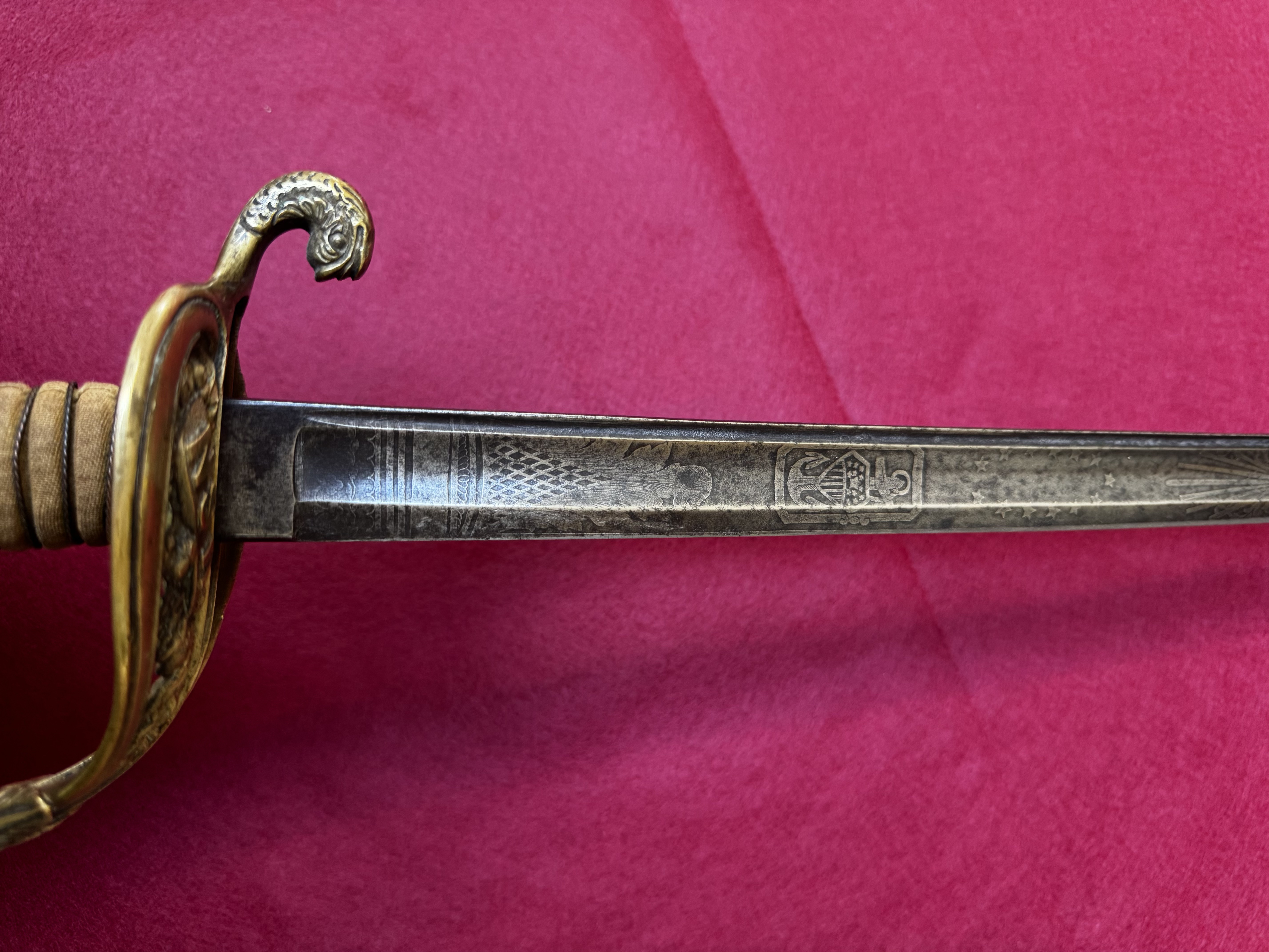 US Navy 1852 Officer Sword